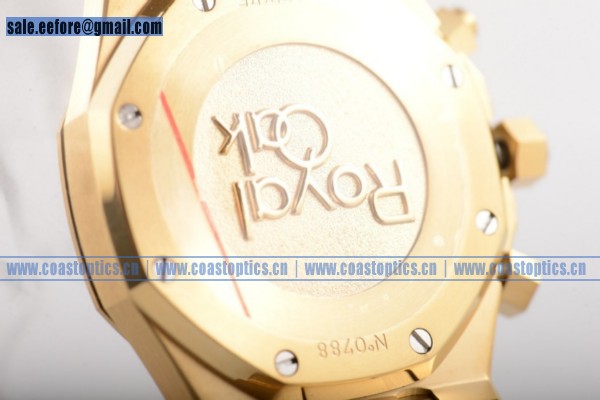 Audemars Piguet Best Replica Royal Oak Watch Yellow Gold 26320BA.OO.1220BA.04